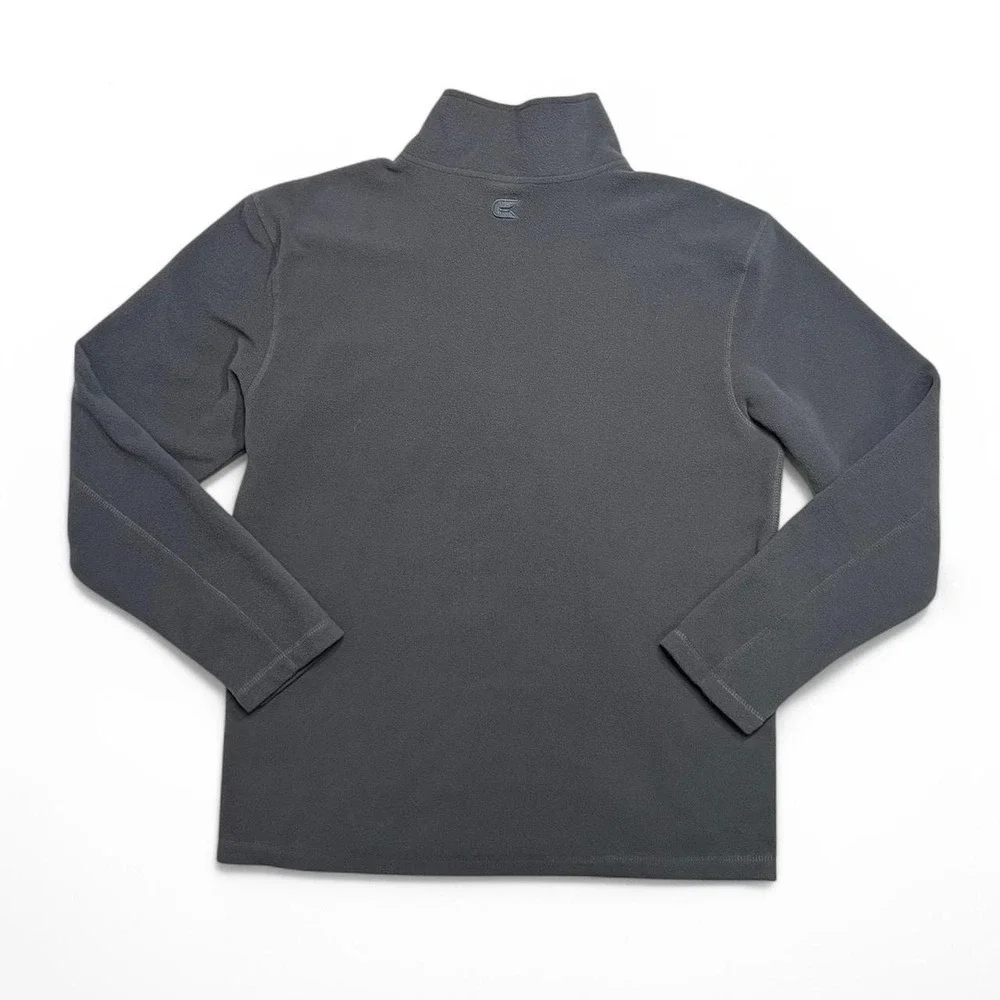 Colosseum Athletics Fleece Pullover Mens Large Gray MSU‎ Spartans Quarter Zip